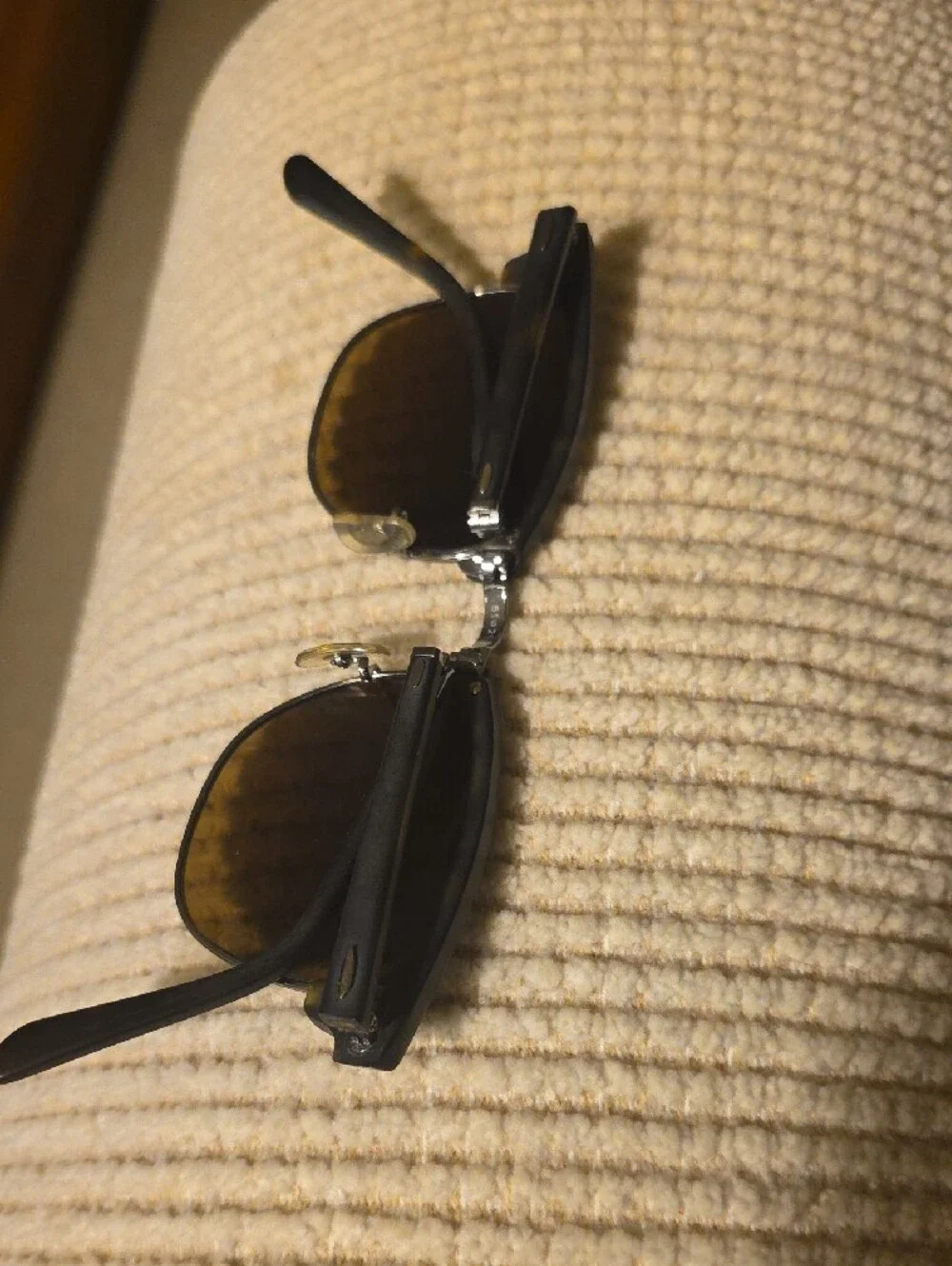 Ray-Ban Folding Clubmaster Polarized Sunglasses Please Read And Look At Picuture